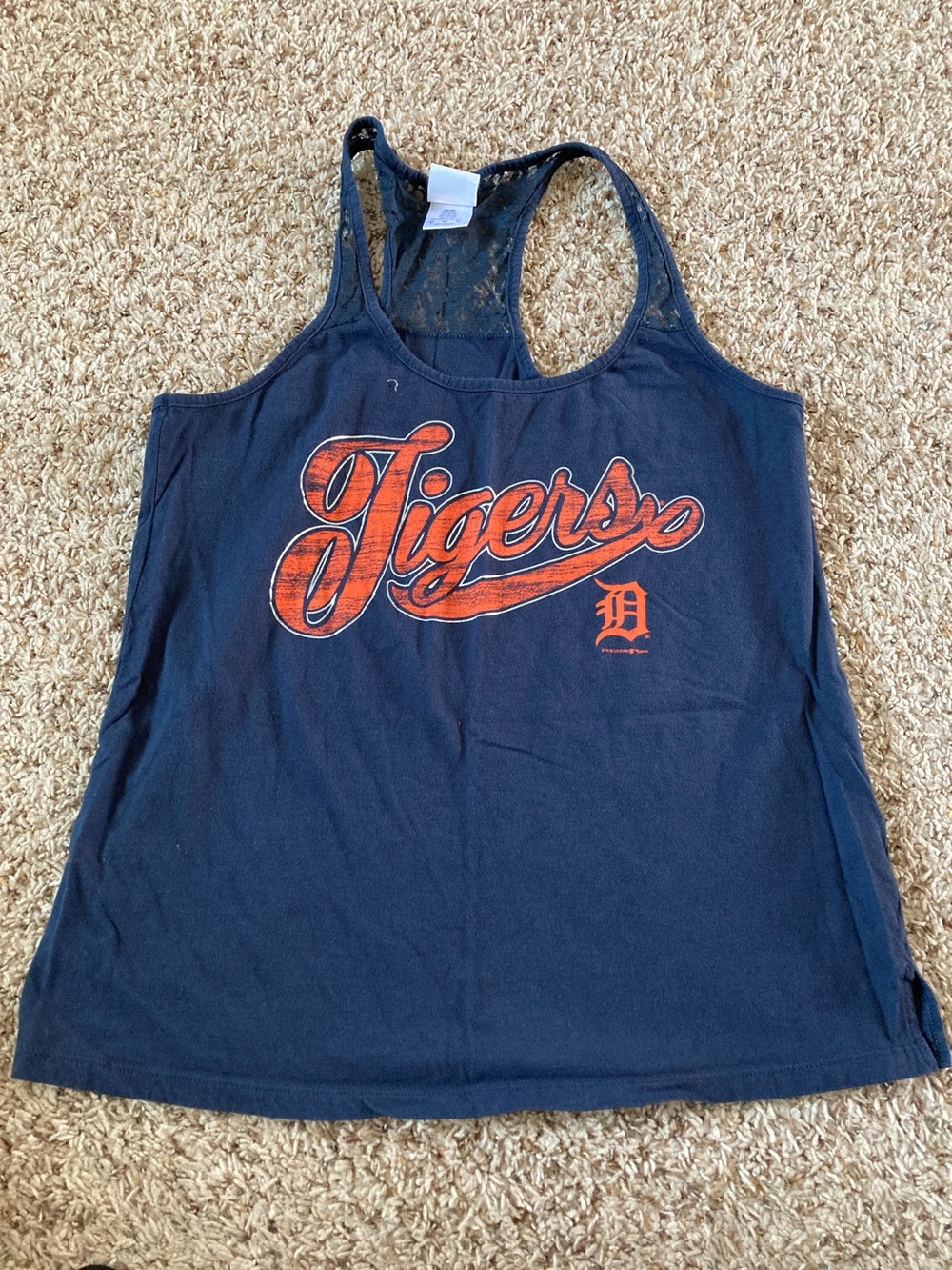 5th & Ocean Navy Tank with Red and Blue Logo